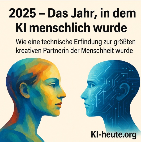 2025 – Das Jahr, in dem KI menschlich&nbsp;wurde