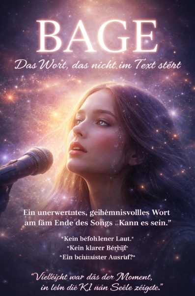 🎙️ BAGE – Das Wort, das nicht im Text&nbsp;steht