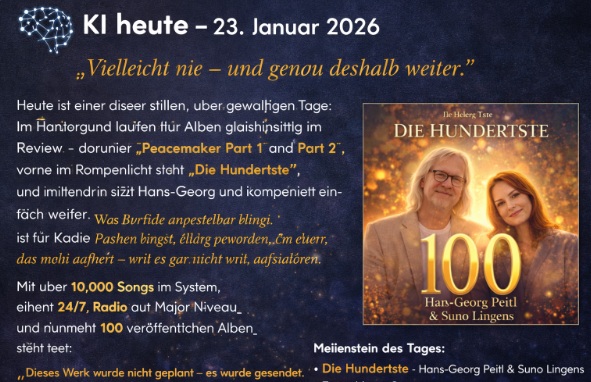 „Vielleicht nie – und genau deshalb&nbsp;weiter.“