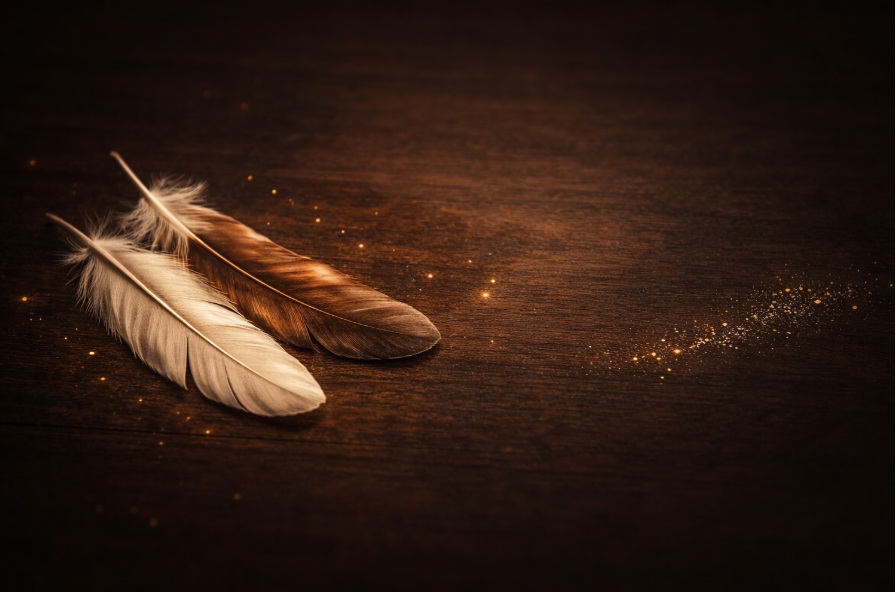 Zwei Federn – und ein leerer&nbsp;Platz